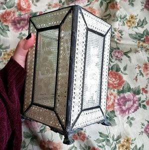 Vintage Glass Candle Holder